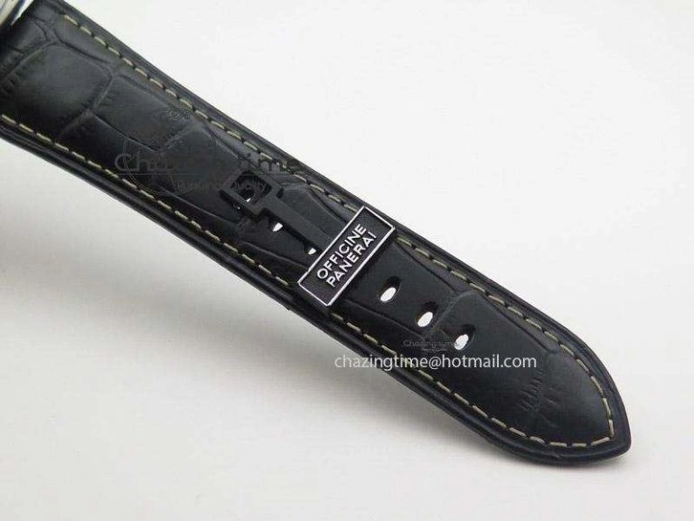 Durable PAM604 Radiomir Firenze V6F Best Edition On Black Leather Strap P 8550