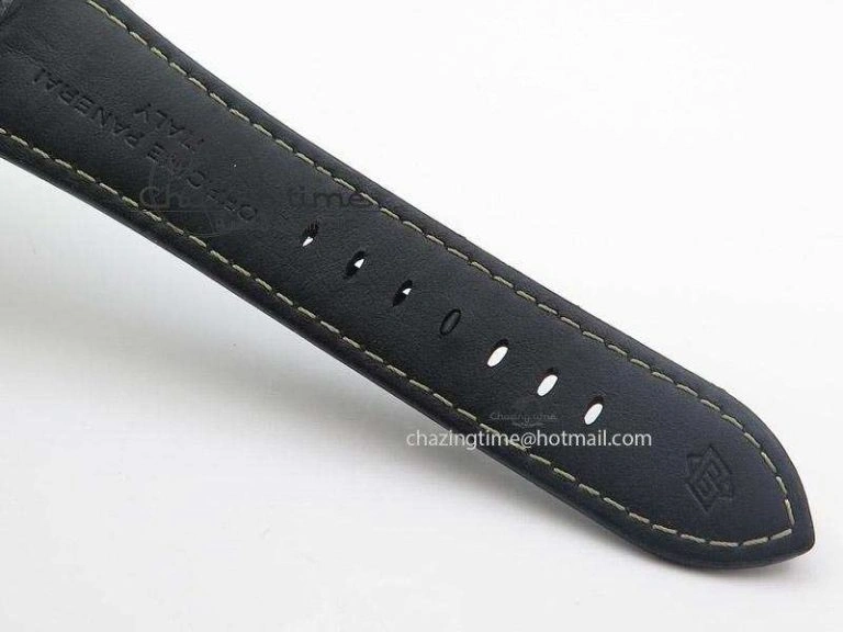 Durable PAM604 Radiomir Firenze V6F Best Edition On Black Leather Strap P 8550