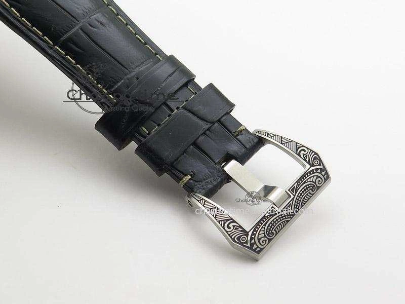 Durable PAM604 Radiomir Firenze V6F Best Edition On Black Leather Strap P 8550