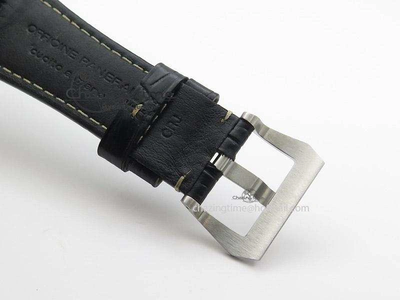 Durable PAM604 Radiomir Firenze V6F Best Edition On Black Leather Strap P 8550