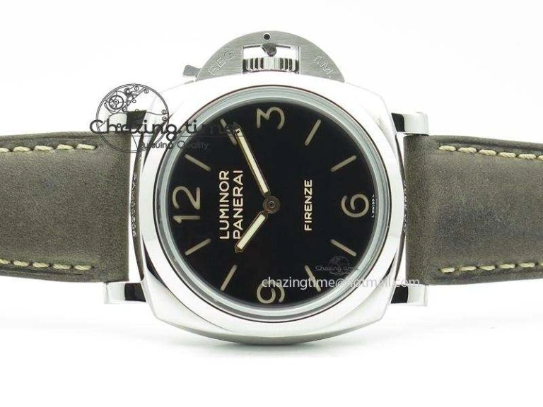 PAM605 Q Luminor 1950 3 Days Firenze SF Best Edition On Brown Asso Strap P.3000 Super Clone TravelReady 8565