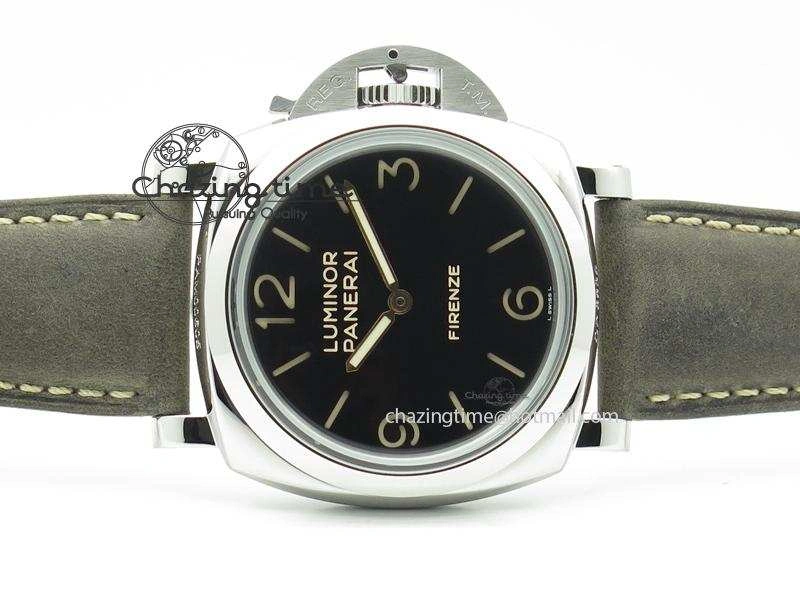 PAM605 Q Luminor 1950 3 Days Firenze SF Best Edition On Brown Asso Strap P.3000 Super Clone TravelReady 8565