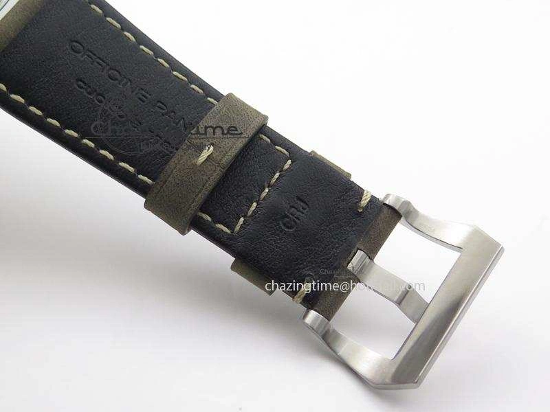 PAM605 Q Luminor 1950 3 Days Firenze SF Best Edition On Brown Asso Strap P.3000 Super Clone TravelReady 8565
