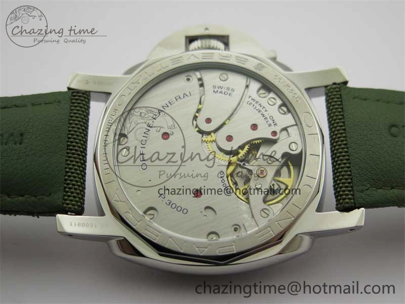 PAM606 HongKong Edition SS HWF 1:1 Best Edition on Nylon Strap A Colorful 8360