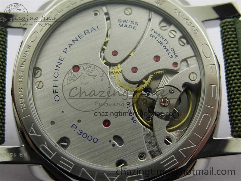 PAM606 HongKong Edition SS HWF 1:1 Best Edition on Nylon Strap A Colorful 8360
