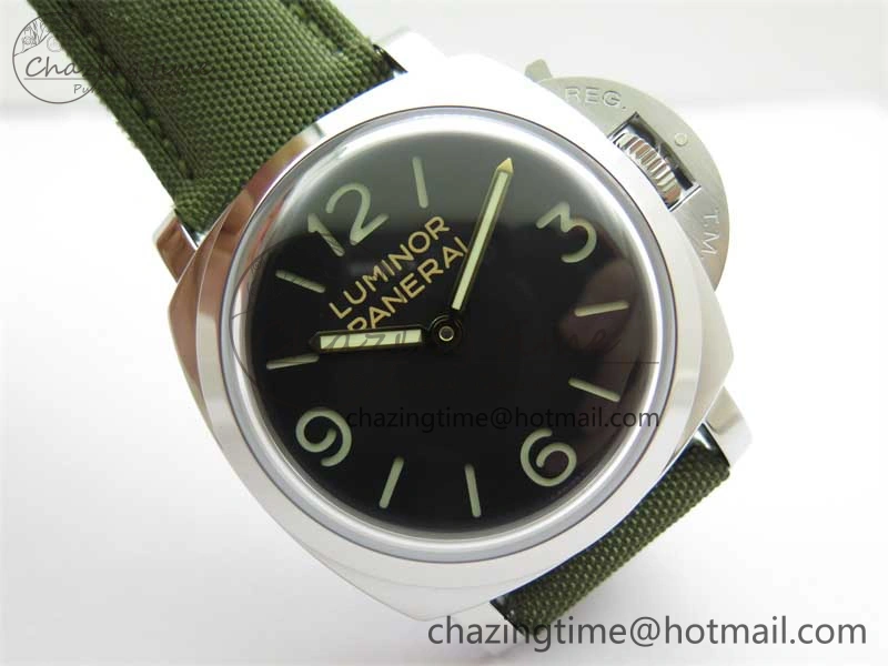 PAM606 HongKong Edition SS HWF 1:1 Best Edition on Nylon Strap A Colorful 8360