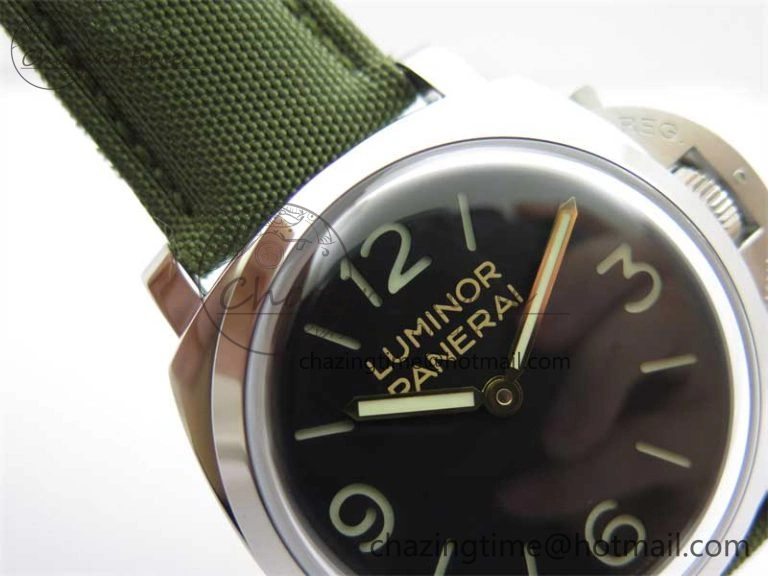 PAM606 HongKong Edition SS HWF 1:1 Best Edition on Nylon Strap A Colorful 8360