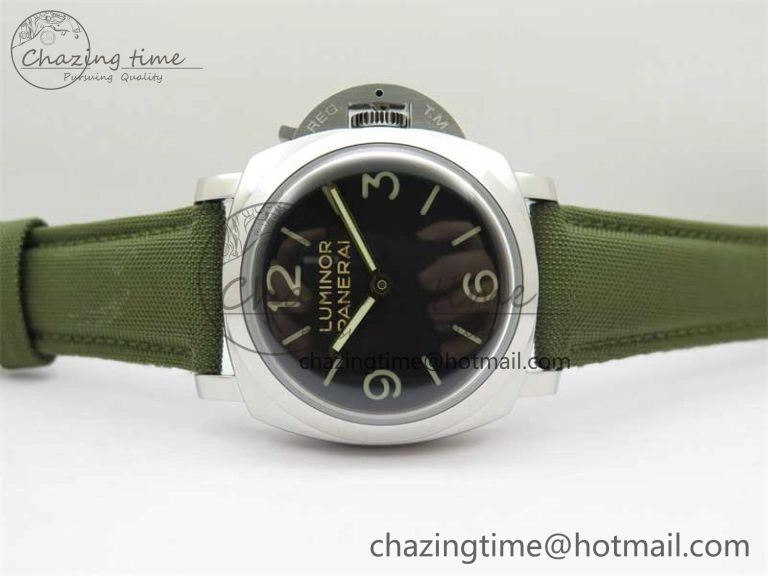PAM606 HongKong Edition SS HWF 1:1 Best Edition on Nylon Strap A Colorful 8360