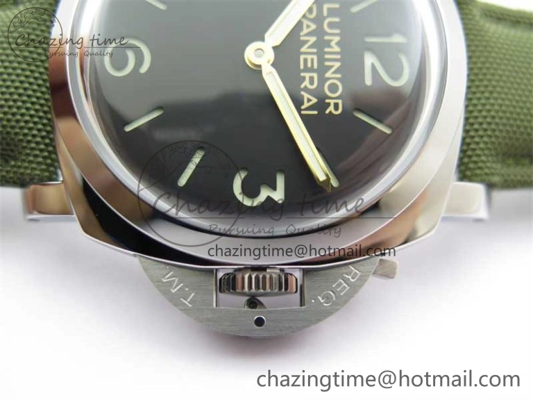 PAM606 HongKong Edition SS HWF 1:1 Best Edition on Nylon Strap A Colorful 8360