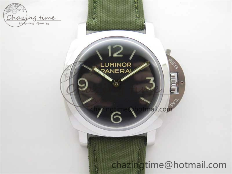 PAM606 HongKong Edition SS HWF 1:1 Best Edition on Nylon Strap A Colorful 8360