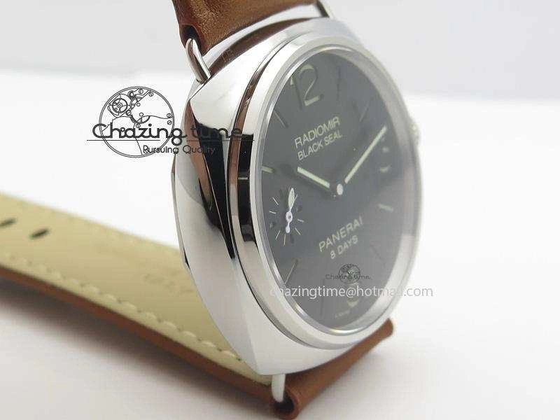 DailyWear PAM609 R Radiomir V6F 1:1 Best Edition On Brown Leather Strap P 8524