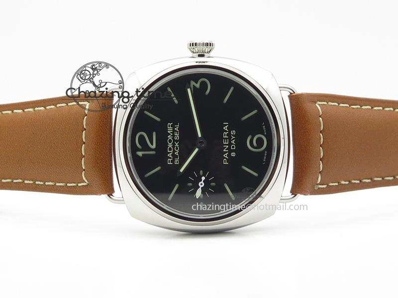 DailyWear PAM609 R Radiomir V6F 1:1 Best Edition On Brown Leather Strap P 8524