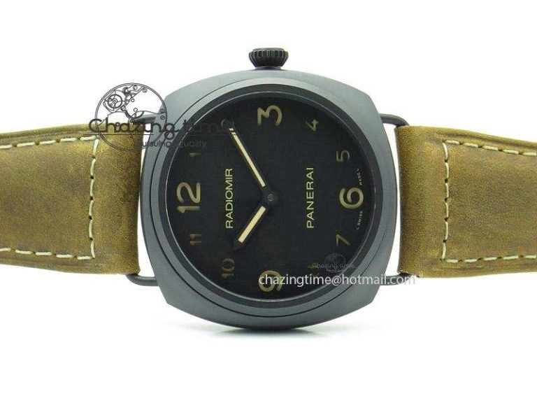 PAM613 Q Real Ceramic V6F on Brown Asso Strap A Sporty 8590