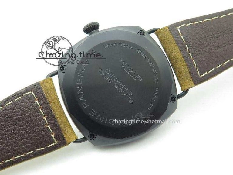 PAM613 Q Real Ceramic V6F on Brown Asso Strap A Sporty 8590