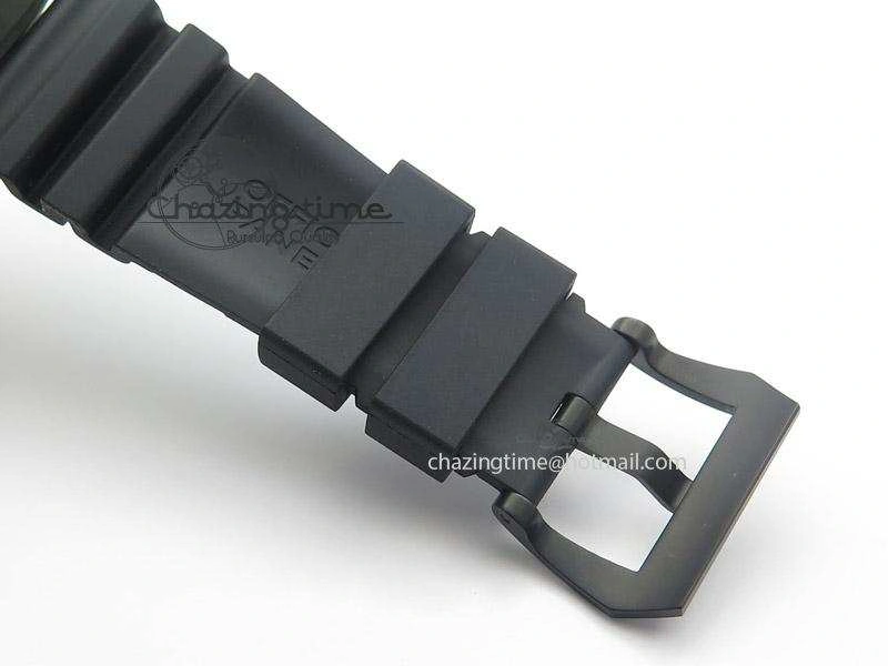 PAM616 Carbotech JF Best Edition On Blue Logo Black Rubber Strap P9000 Clone Sleek 8539