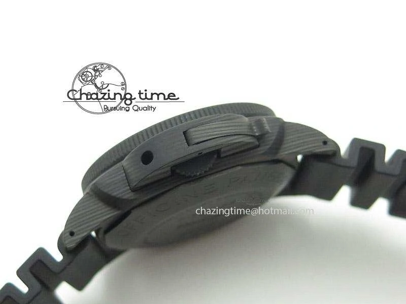 Affordable PAM616 Carbotech ZF Best Edition On Blue Logo Black Rubber Strap P 8564