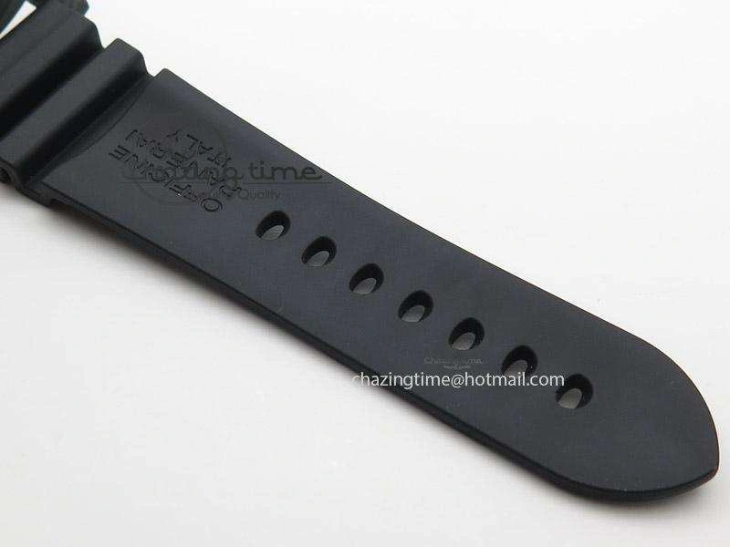 Affordable PAM616 Carbotech ZF Best Edition On Blue Logo Black Rubber Strap P 8564