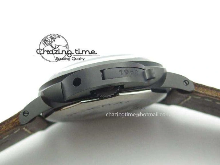 Sporty PAM617 R Luminor 1950 3 Days DLC ZF  Best Edition On Brown Leather Strap P3000 Superclone 8516