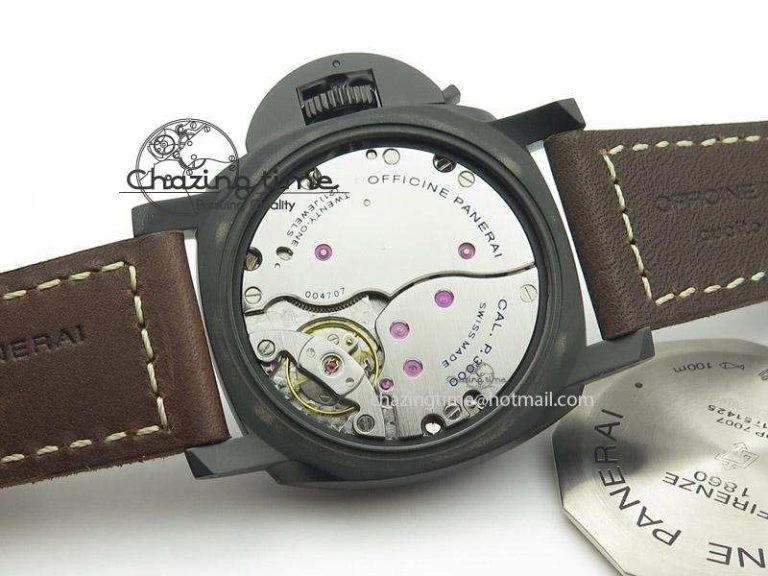 Sporty PAM617 R Luminor 1950 3 Days DLC ZF  Best Edition On Brown Leather Strap P3000 Superclone 8516