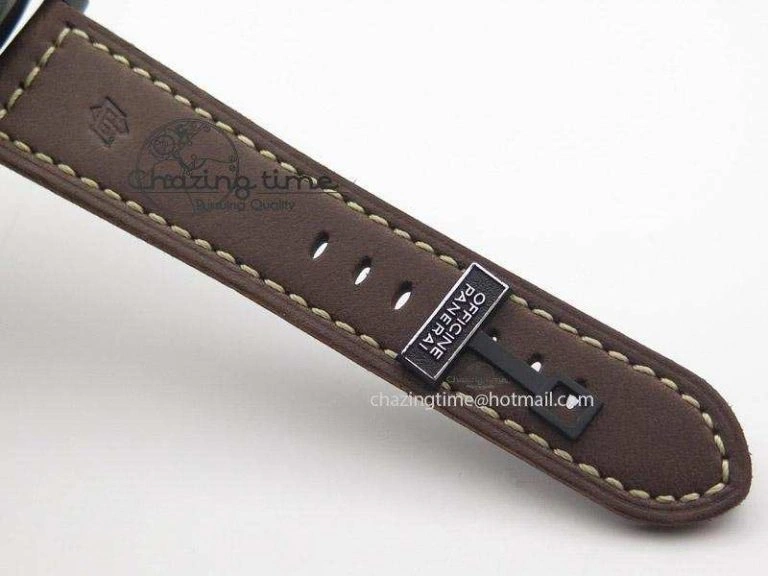 Sporty PAM617 R Luminor 1950 3 Days DLC ZF  Best Edition On Brown Leather Strap P3000 Superclone 8516