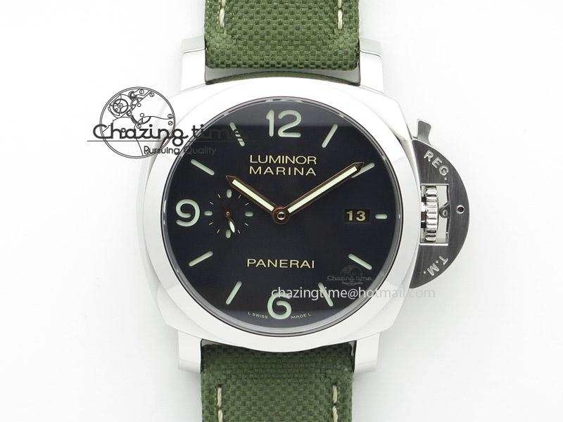 SunProtective PAM618 Q “Hong Kong” V6F Best Edition On Green Nylon Strap P 8548