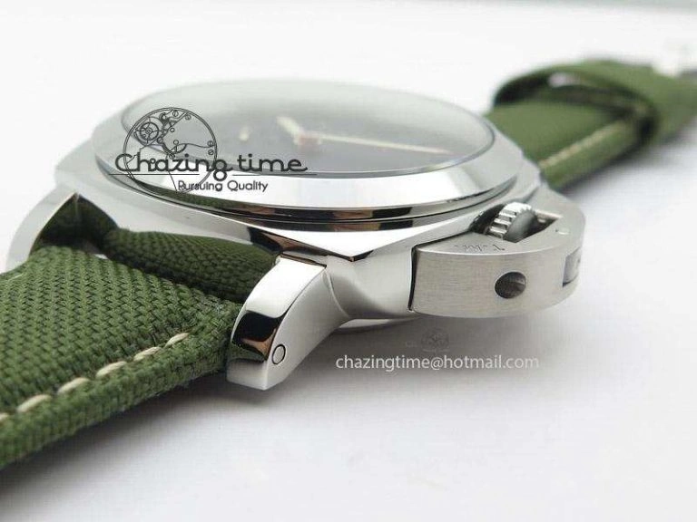 SunProtective PAM618 Q “Hong Kong” V6F Best Edition On Green Nylon Strap P 8548