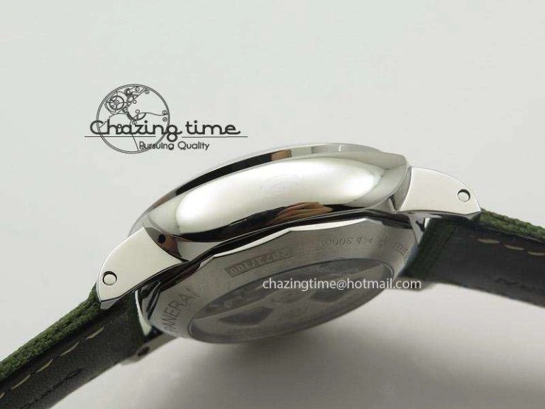 SunProtective PAM618 Q “Hong Kong” V6F Best Edition On Green Nylon Strap P 8548