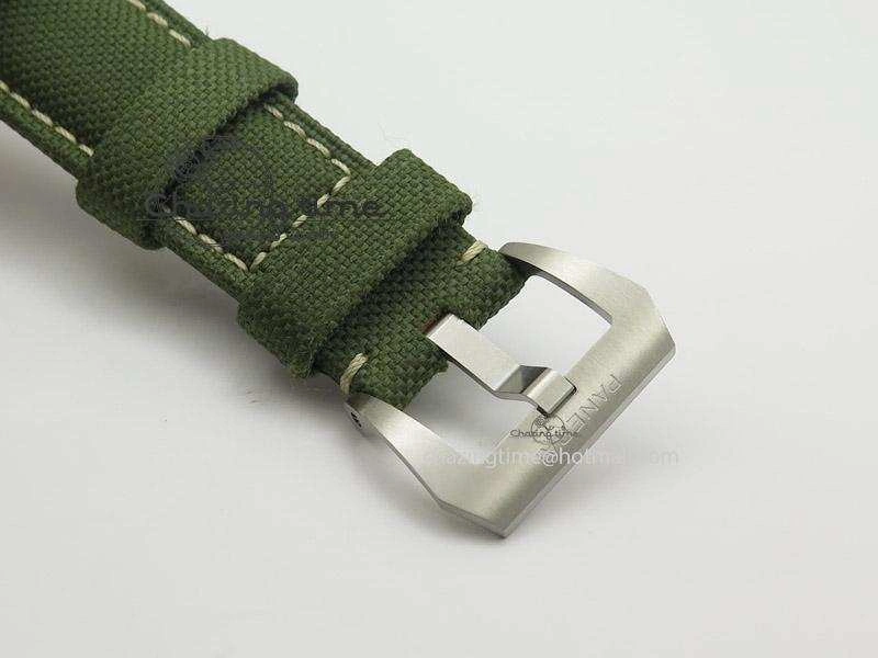 SunProtective PAM618 Q “Hong Kong” V6F Best Edition On Green Nylon Strap P 8548