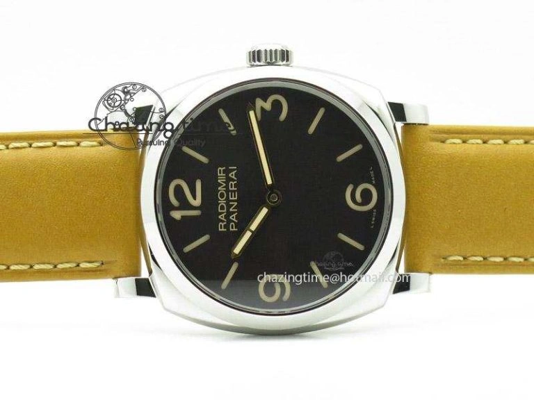 PAM622 Q “Tribute to Paneristi Russia” V6F Best Edition On Brown Leather Strap A6497 V Lightweight 8562