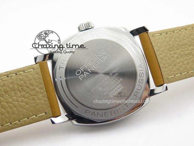 PAM622 Q “Tribute to Paneristi Russia” V6F Best Edition On Brown Leather Strap A6497 V Lightweight 8562