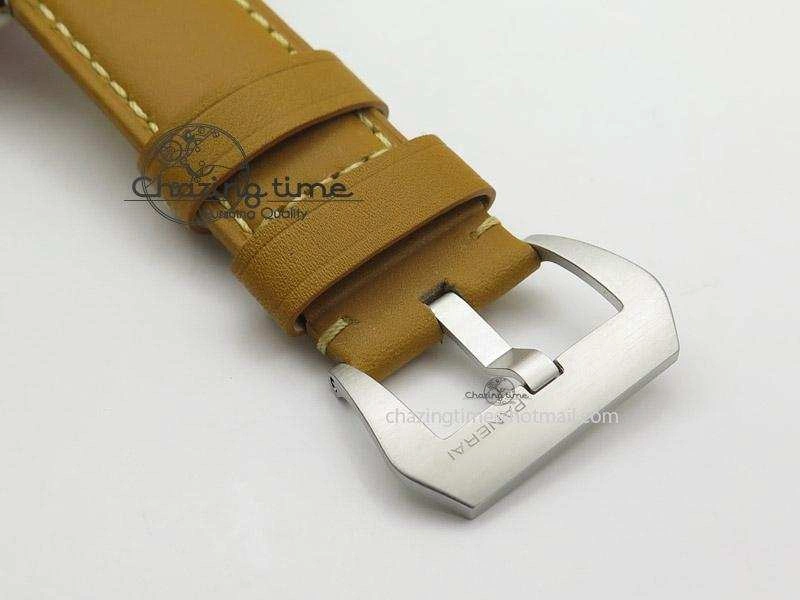 PAM622 Q “Tribute to Paneristi Russia” V6F Best Edition On Brown Leather Strap A6497 V Lightweight 8562