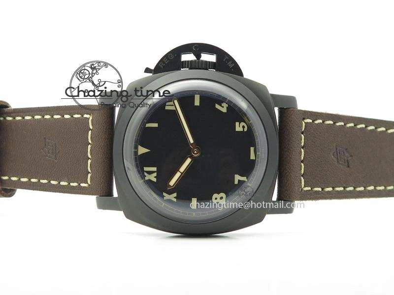 PAM629 R Luminor 1950 DLC ZF Best Edition On Brown Leather Strap P.3000 Superclone Original 8511