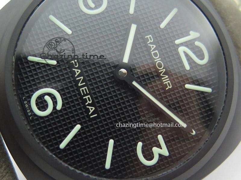 Thermal PAM643 Ceramic V6F Best Edition Paris Hobnailson Dial On Gray Asso Strap P 8530