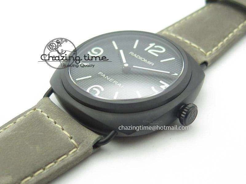 Thermal PAM643 Ceramic V6F Best Edition Paris Hobnailson Dial On Gray Asso Strap P 8530
