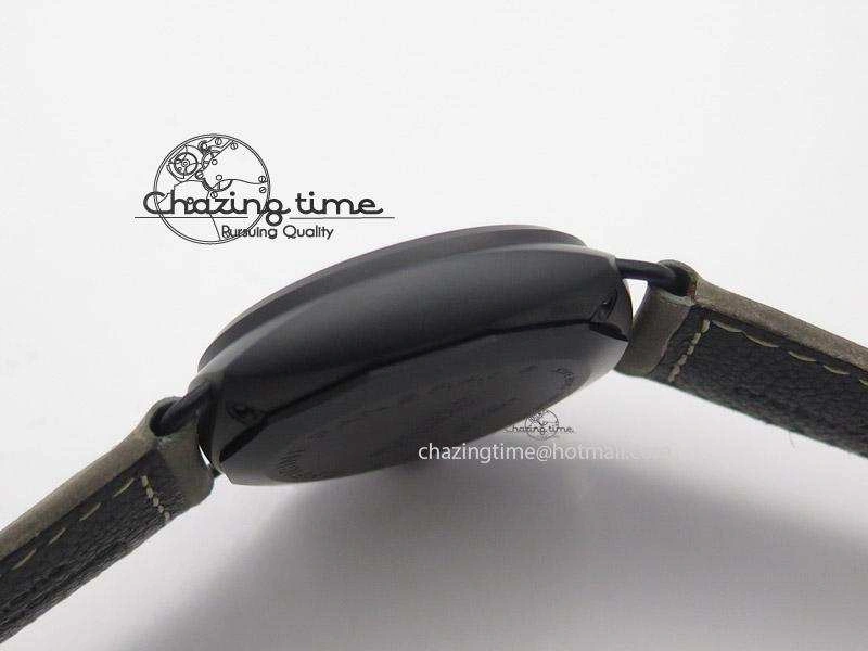 Thermal PAM643 Ceramic V6F Best Edition Paris Hobnailson Dial On Gray Asso Strap P 8530