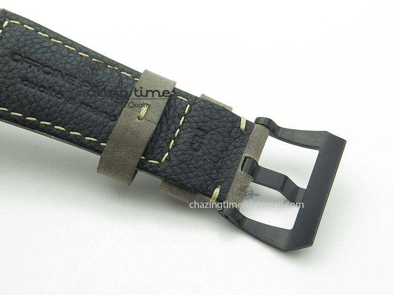 Thermal PAM643 Ceramic V6F Best Edition Paris Hobnailson Dial On Gray Asso Strap P 8530