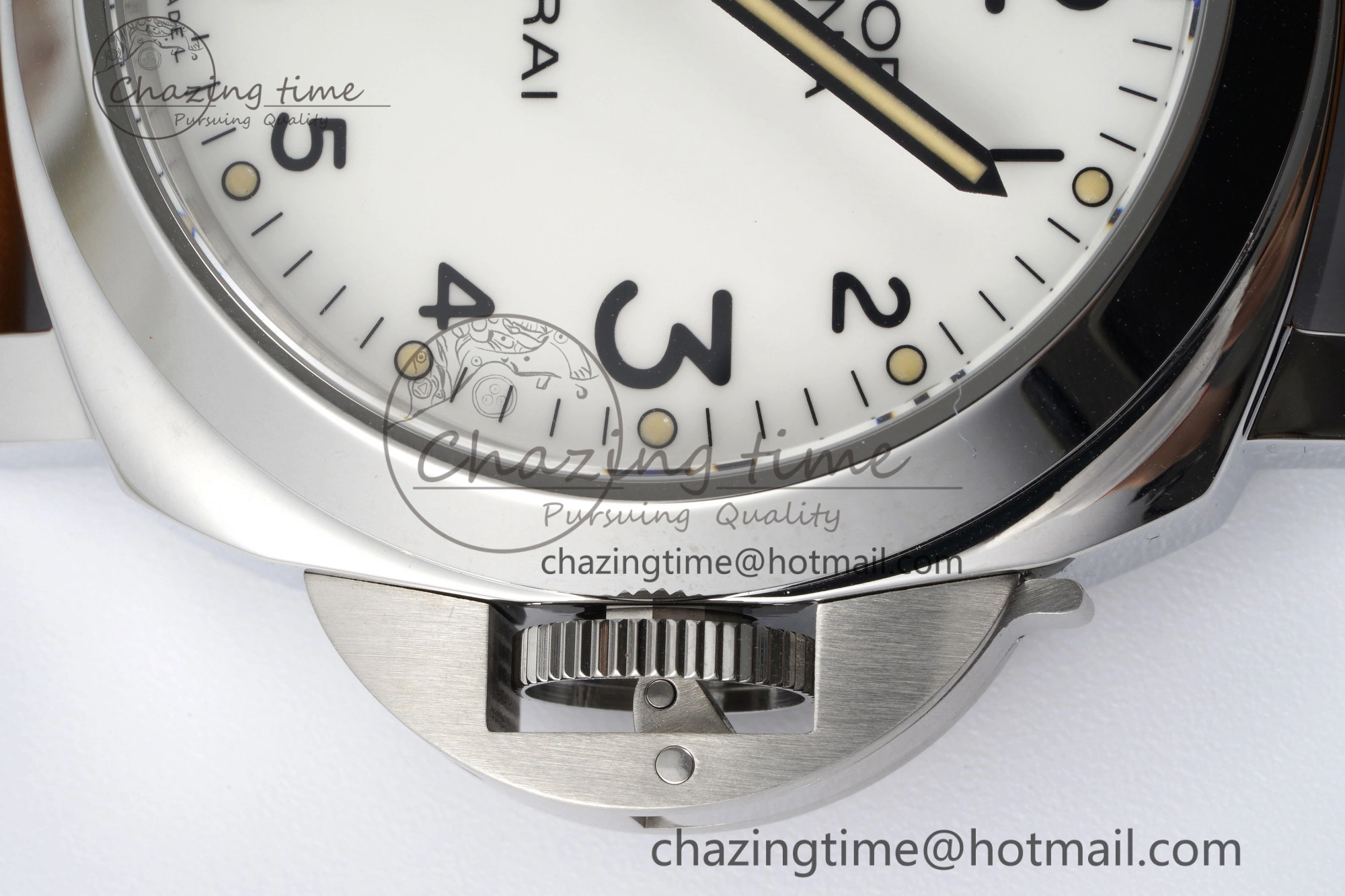 PAM660 W HWF 1:1 Best Edition White Dial on Brown Leather Strap A TechFriendly 8356