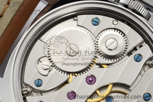 PAM660 W HWF 1:1 Best Edition White Dial on Brown Leather Strap A TechFriendly 8356