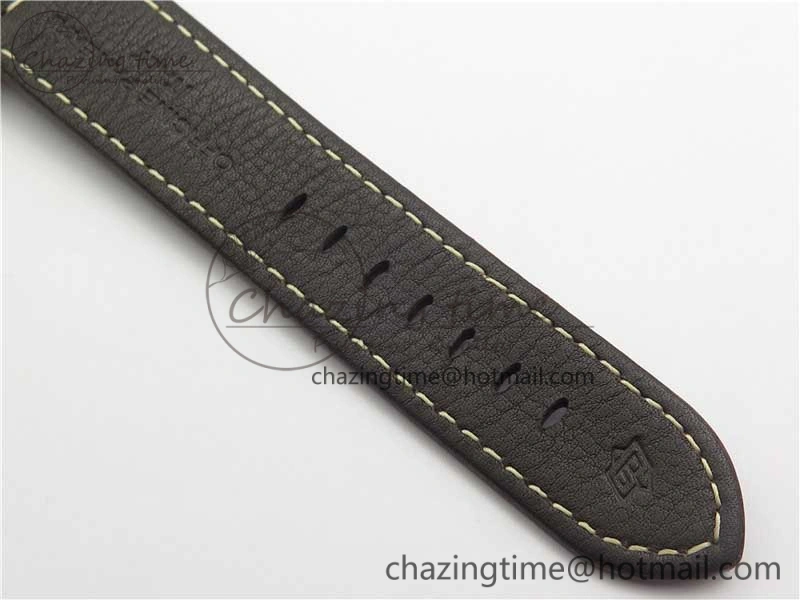 Timeless PAM661 Carbotech VSF 1:1 Best Edition on Brown Leather Strap P.9010 Clone 8413