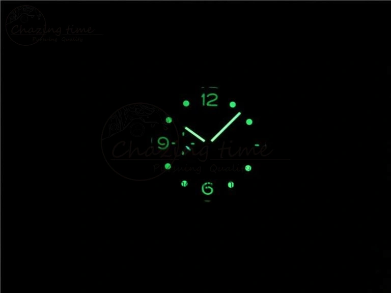 Timeless PAM661 Carbotech VSF 1:1 Best Edition on Brown Leather Strap P.9010 Clone 8413