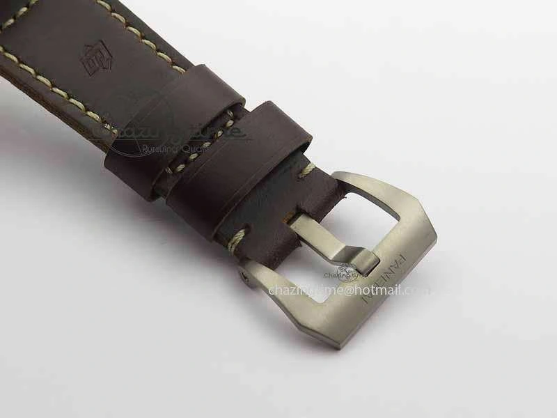 PAM671 T Bronzo XF Best Edition Blue Dial On Dark Brown Leather Strap P.9010 V FashionForward 8458