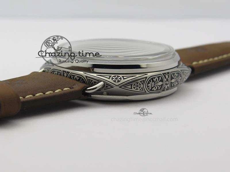 PAM672 R Radiomir Firenze 3 Days ZF Best Edition On Brown Asso Leather Strap P.3000 Super Clone Efficient 8504