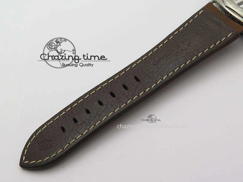 PAM672 R Radiomir Firenze 3 Days ZF Best Edition On Brown Asso Leather Strap P.3000 Super Clone Efficient 8504