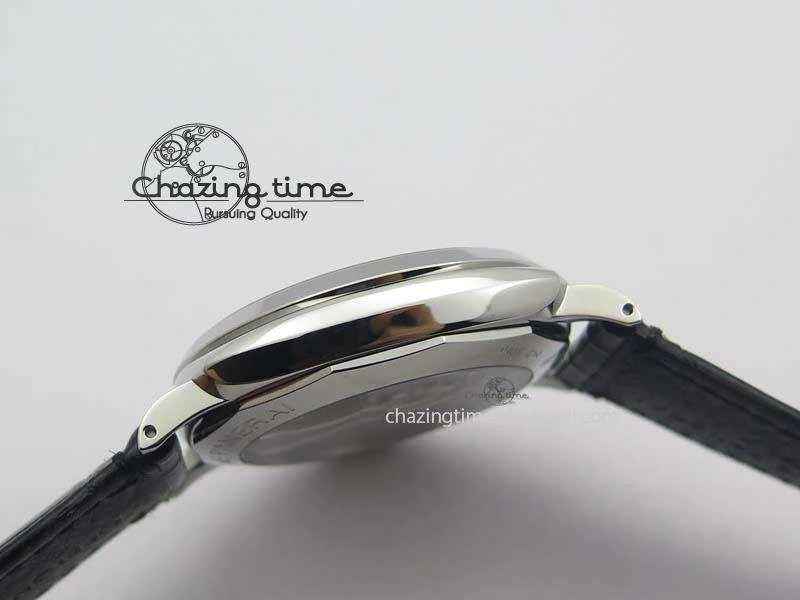 Comfortable PAM676 Luminor Due 3 Days Acciaio V6F Best Edition On Black Leather Strap P. 8492