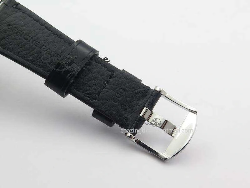 Comfortable PAM676 Luminor Due 3 Days Acciaio V6F Best Edition On Black Leather Strap P. 8492