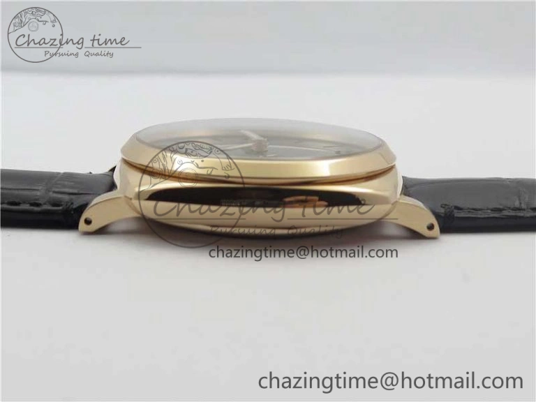 PAM677 Luminor Due 3 Days Acciaio RG XF Best Edition on Black Leather Strap P. FashionForward 8416