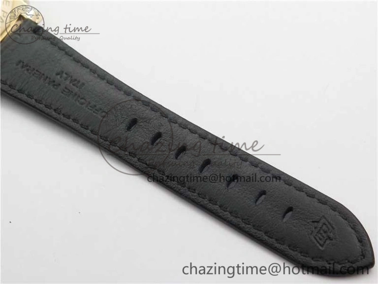 PAM677 Luminor Due 3 Days Acciaio RG XF Best Edition on Black Leather Strap P. FashionForward 8416