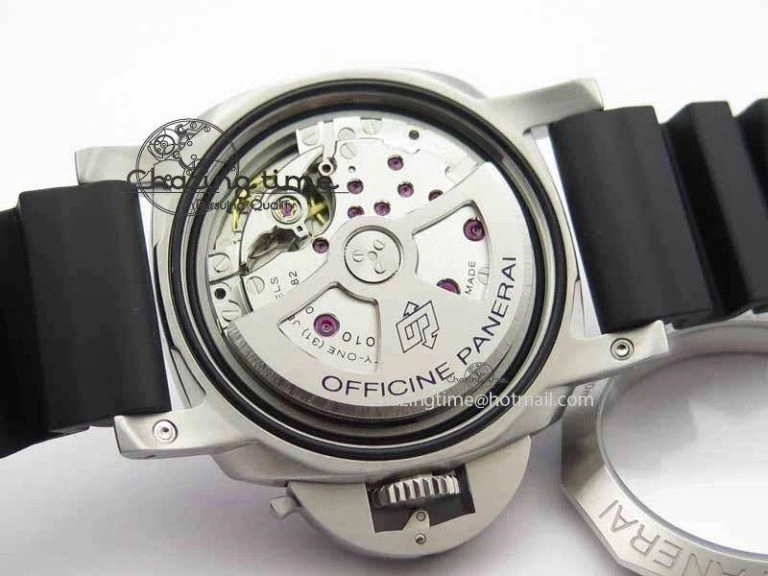 PAM682 Luminor Submersible XF 1:1 Best Edition On Black Rubber Strap P.9010 V Compact 8460