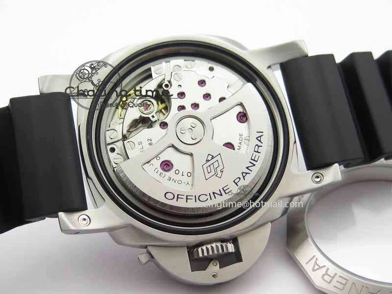 PAM682 Luminor Submersible XF 1:1 Best Edition On Black Rubber Strap P.9010 V Compact 8460