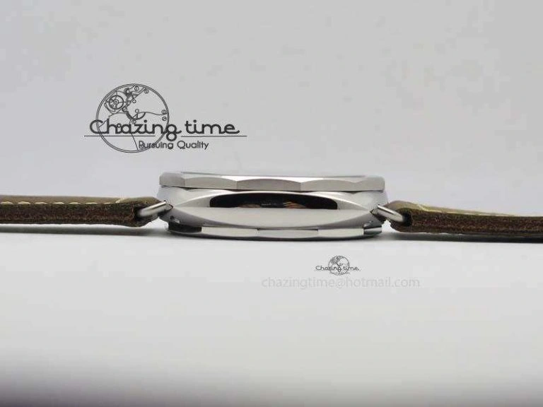 PAM685 Acciaio Brevettato SF Best Edition Black Dial On Brown Leather Strap P.3000 Super Clone Fashionable 8473